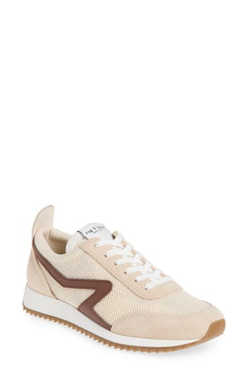 Rag & Bone Retro Runner Sneaker In White