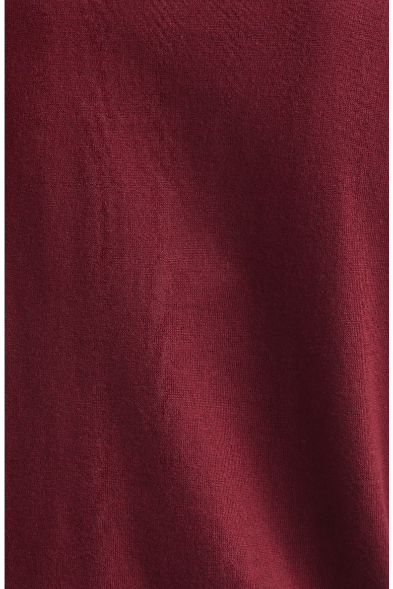 Pomposa Cotton, Silk & Cashmere Polo Sweater, Alternate, color, RED