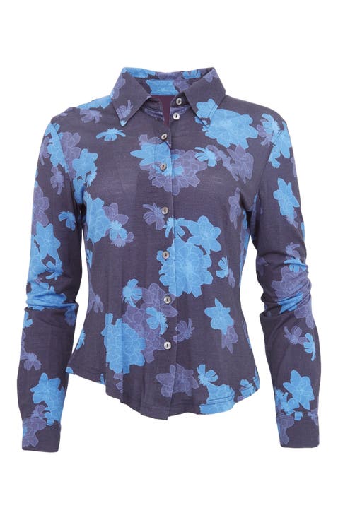Scarlet Merino Wool Shirt