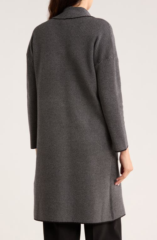 By Design Open Front Long Cardigan In Gray