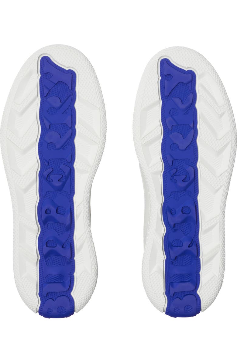 Burberry Terrace Check Court Sneaker, Alternate, color, White/ Sand Ip Chk