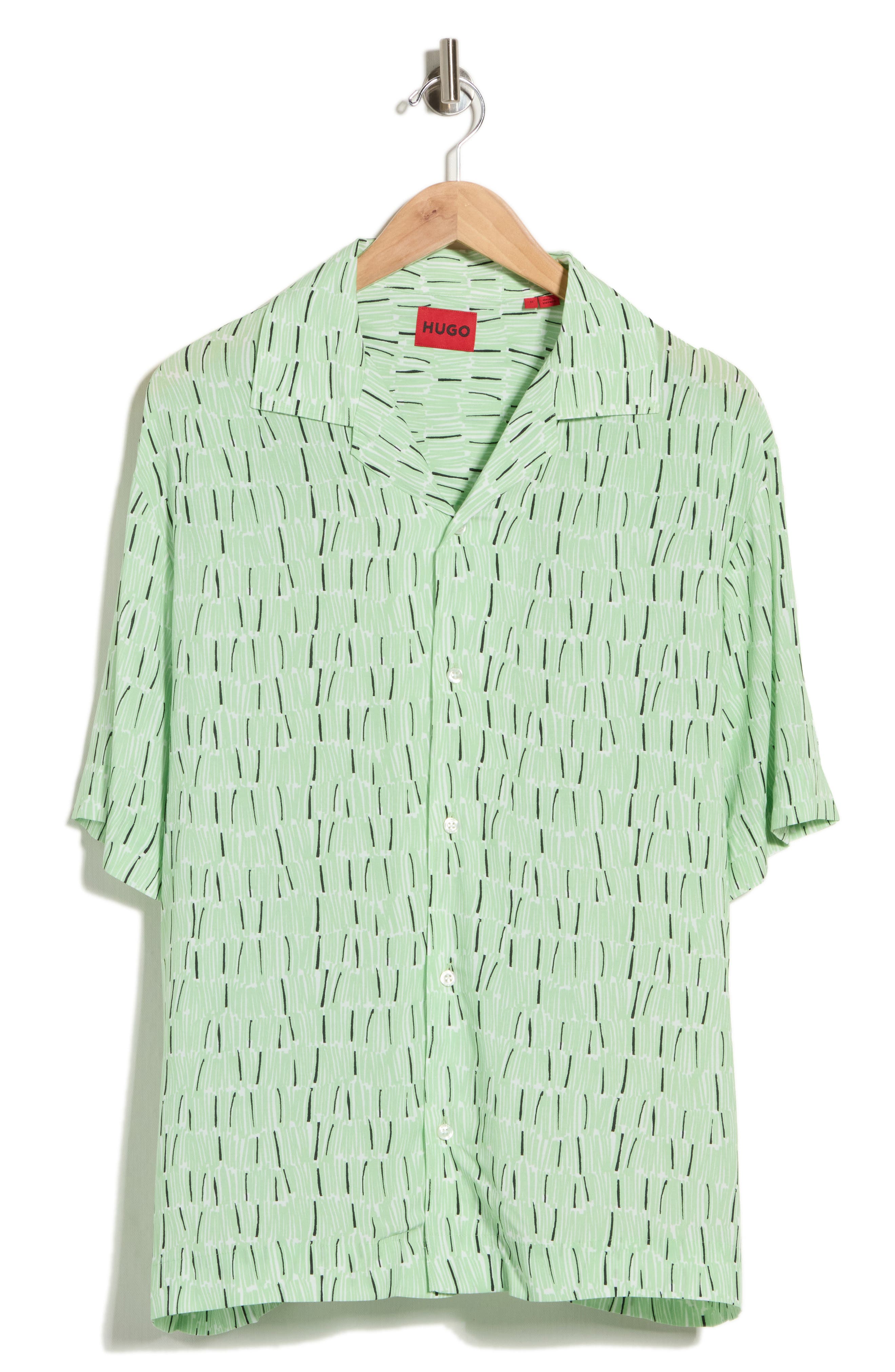 Espino Slim Fit Camp Shirt