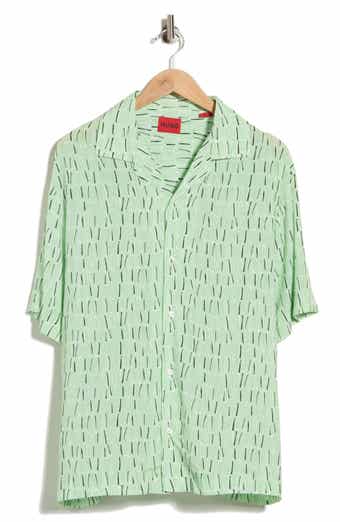 Espino Slim Fit Camp Shirt