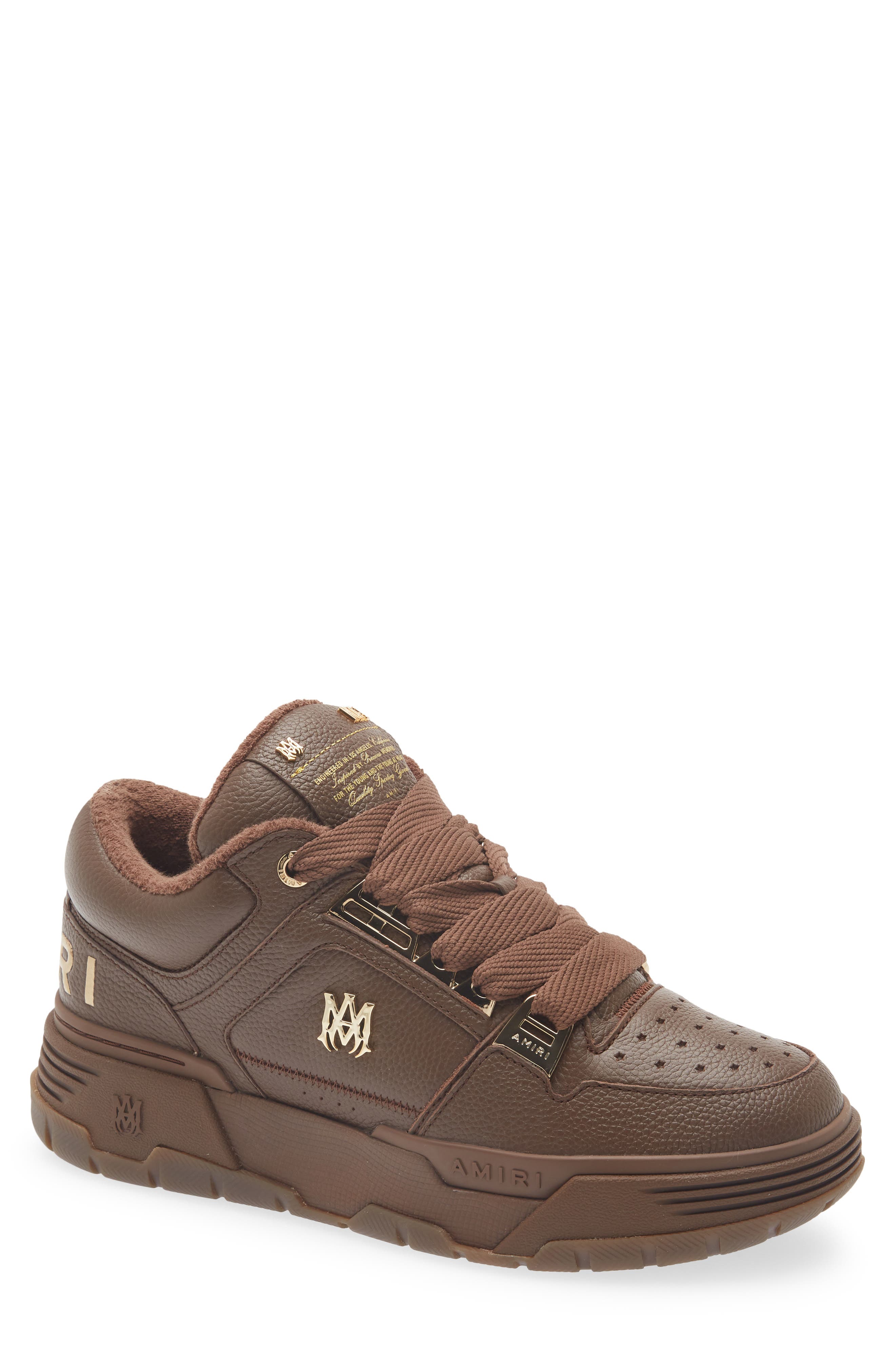 AMIRI MA-1 Sneaker, Main, color, Brown