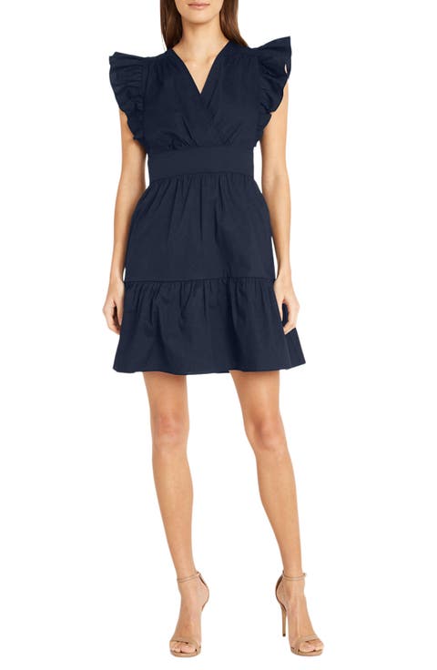 Ruffle Sleeve Minidress