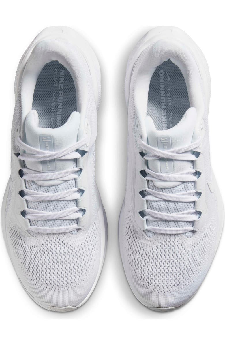 Nike Air Zoom Pegasus 41 Running Shoe, Alternate, color, 102 White/White