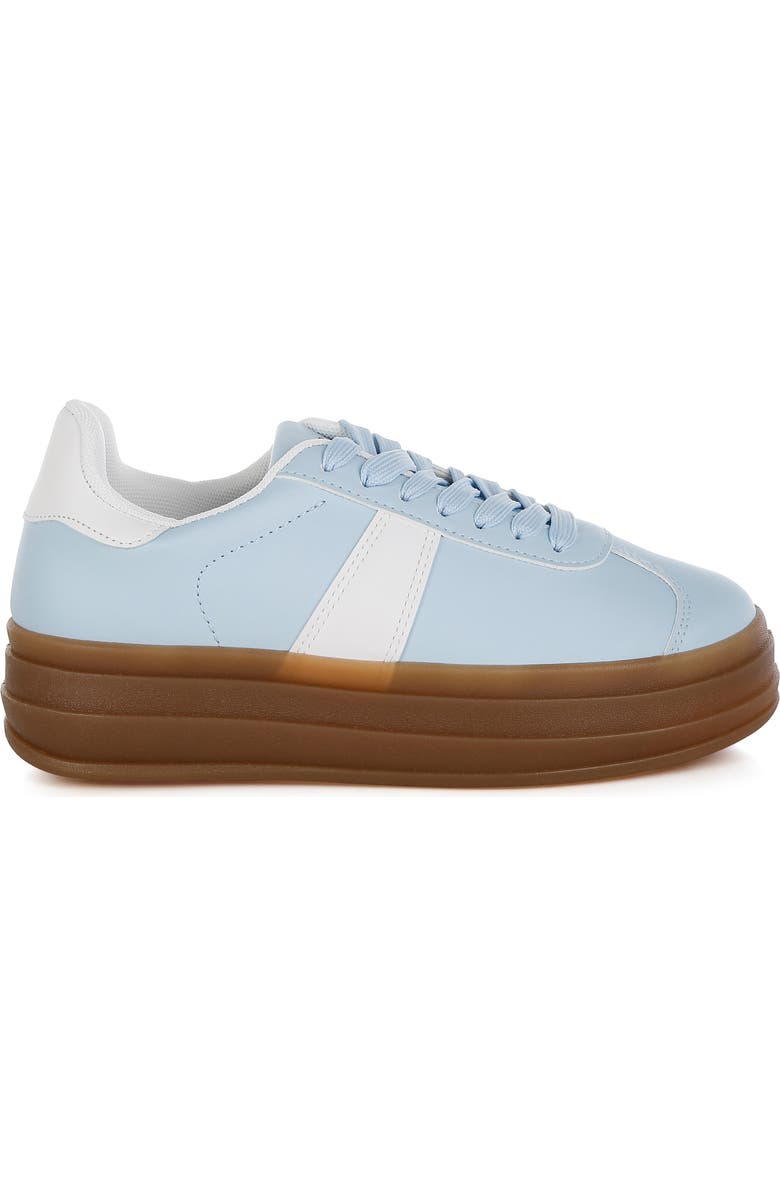 LONDON RAG Knockout Low Top Sneaker, Alternate, color, Light Blue