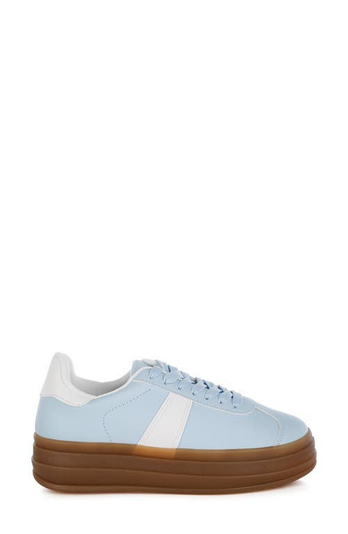 Shop London Rag Knockout Low Top Sneaker In Light Blue