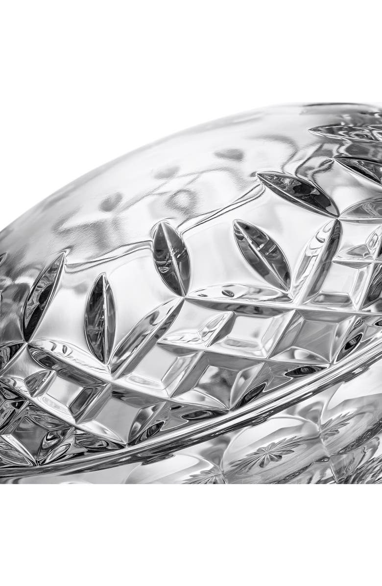 Waterford Lismore Crystal Covered Box, Alternate, color, Crystal