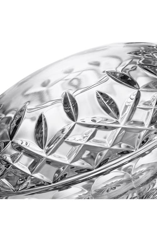 Waterford Lismore Covered Box In Crystal