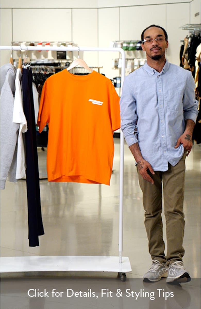 x McLaren Nakata Logo Embellished T-Shirt, sales video thumbnail