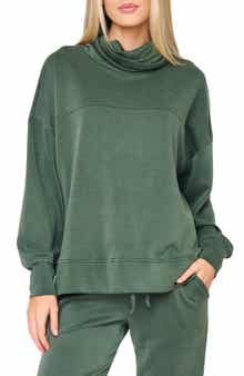 Cowl Neck Sweatshirt