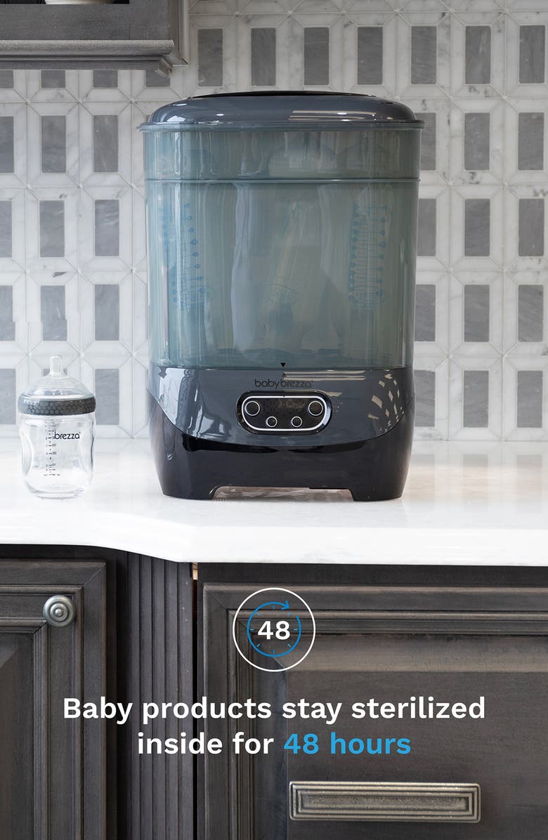 BABY BREZZA One Step Bottle Sterilizer/Dryer Advanced, Alternate, color, Charcoal