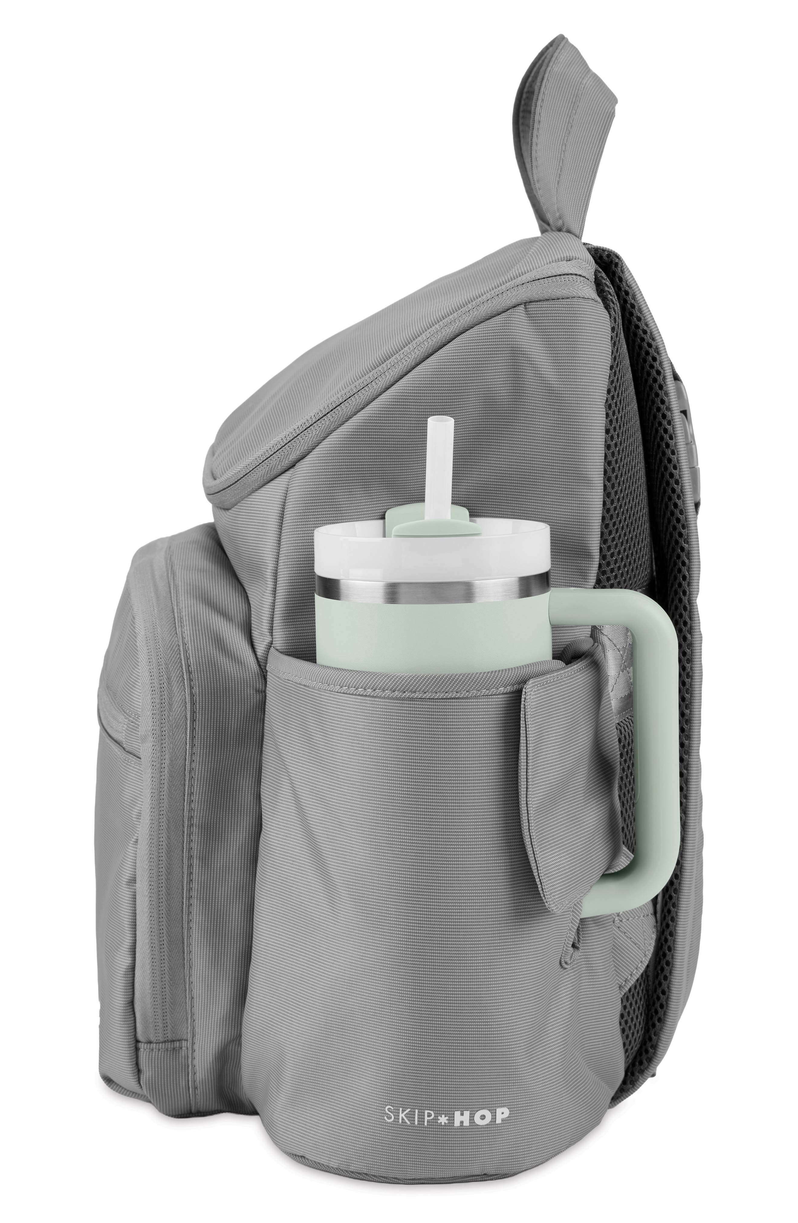 Skip Hop Forma Diaper Backpack, Alternate, color, Grey