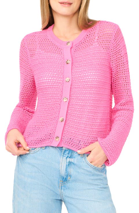 Open Weave Cardigan