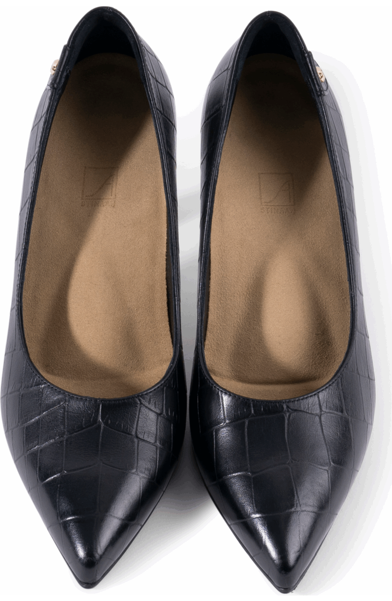 Stinaa.J Maya Orthopedic Pump 9 cm, Alternate, color, Black Leather