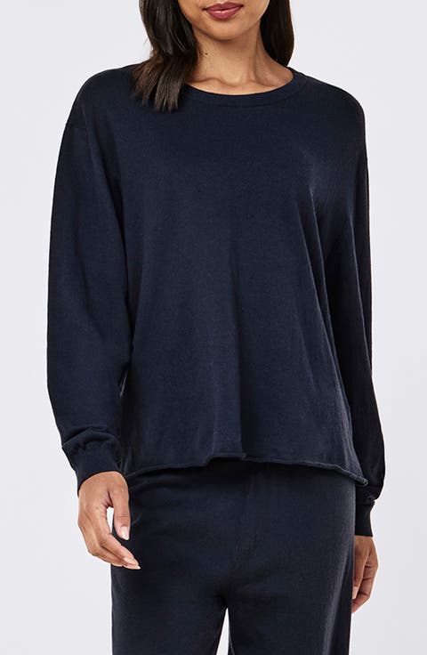 Cotton & Cashmere Crewneck Sweater