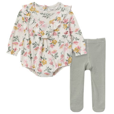 Bubble Romper and Tights Set (Baby)