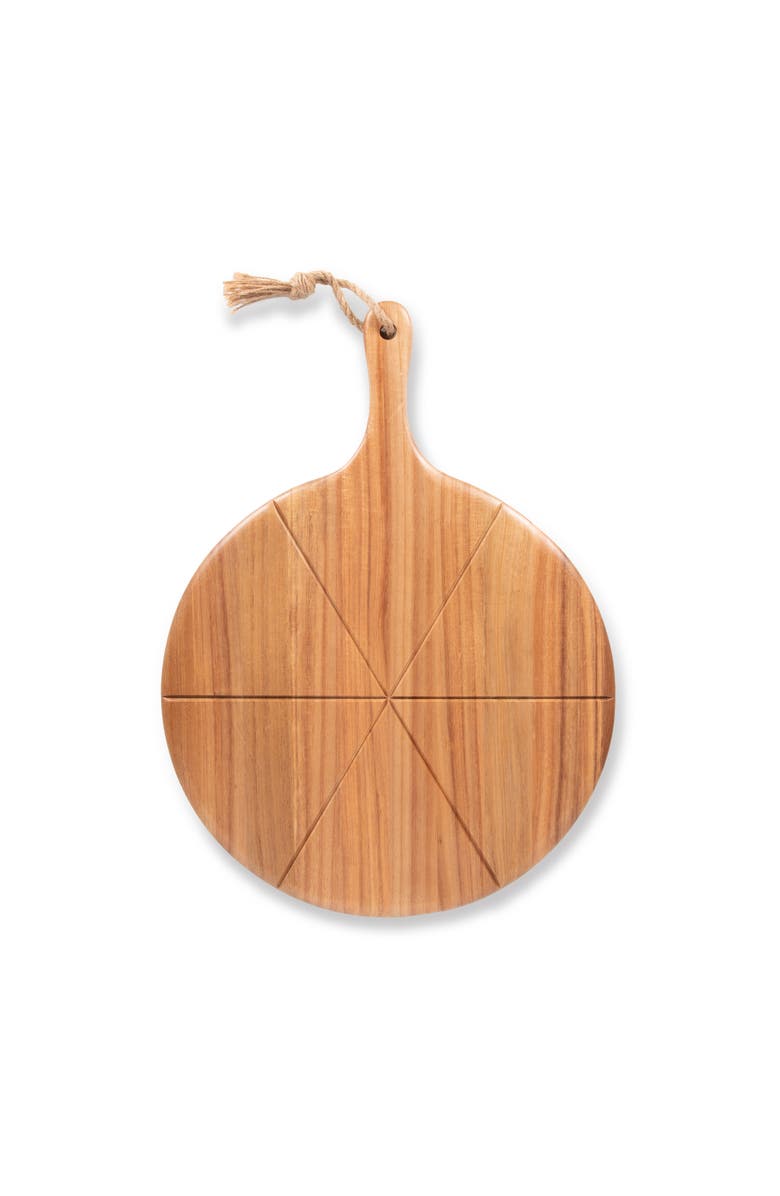 Toscana Napoletana Pizza Cutter Board, Alternate, color, Acacia Wood