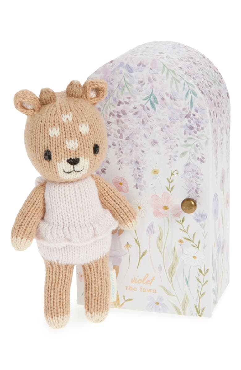 cuddle+kind Violet the Fawn & Tiny House, Main, color, Violet