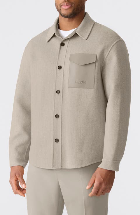 Emmanuel Double Face Wool Overshirt
