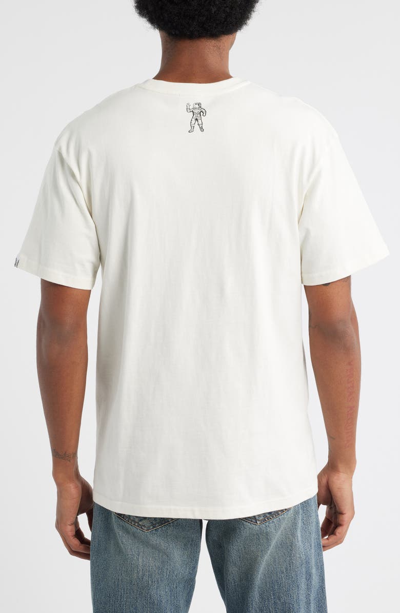 Billionaire Boys Club BB Flyers Astronaut Cotton Graphic T-Shirt, Alternate, color, Whisper White