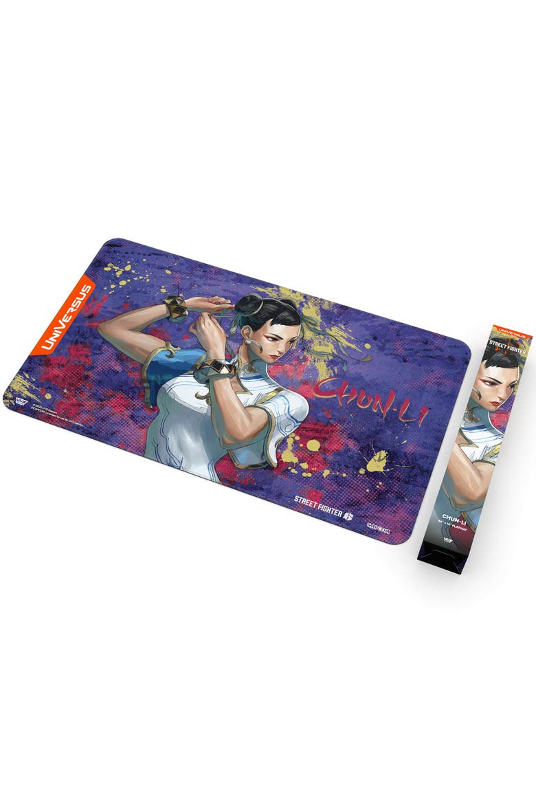 Street Fighter 6 Challenger Series Chun Li Playmat, Alternate, color, Multicolored