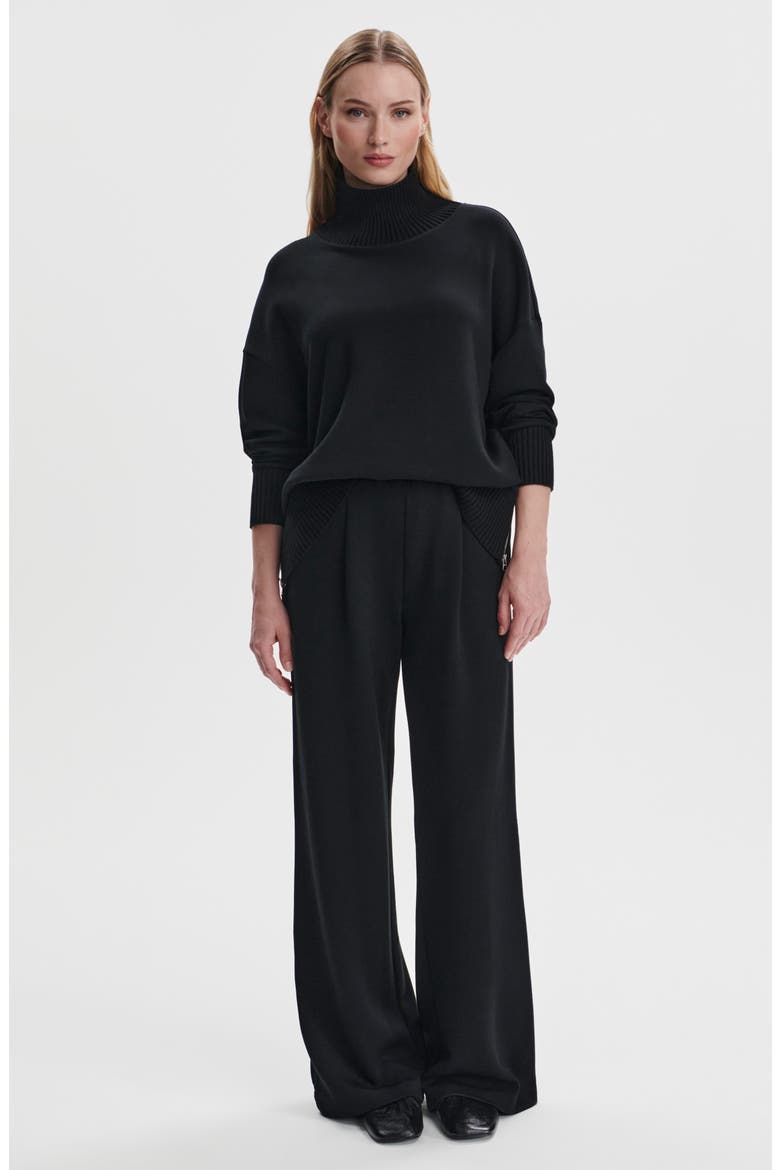 The Extra Wide Leg 29.5-Inch Pants, Alternate, color, BLACK