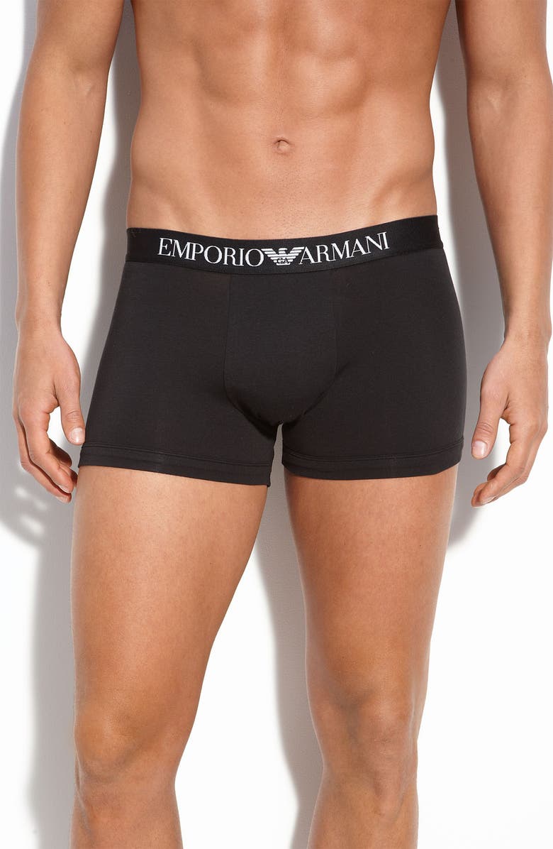 Emporio Armani Stretch Cotton Boxer Briefs, Main, color,