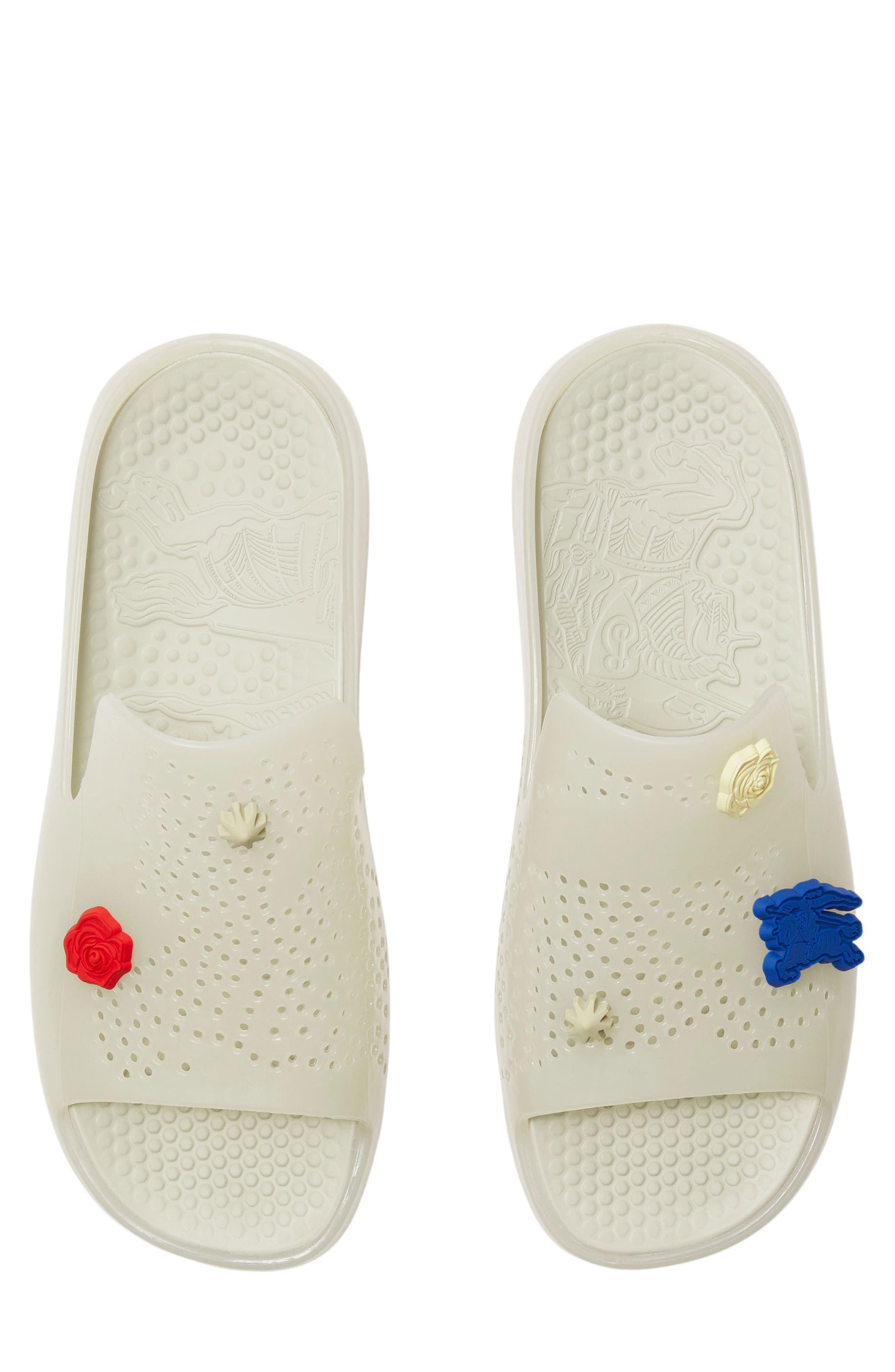 Burberry Stingray Slide Sandal, Alternate, color, 