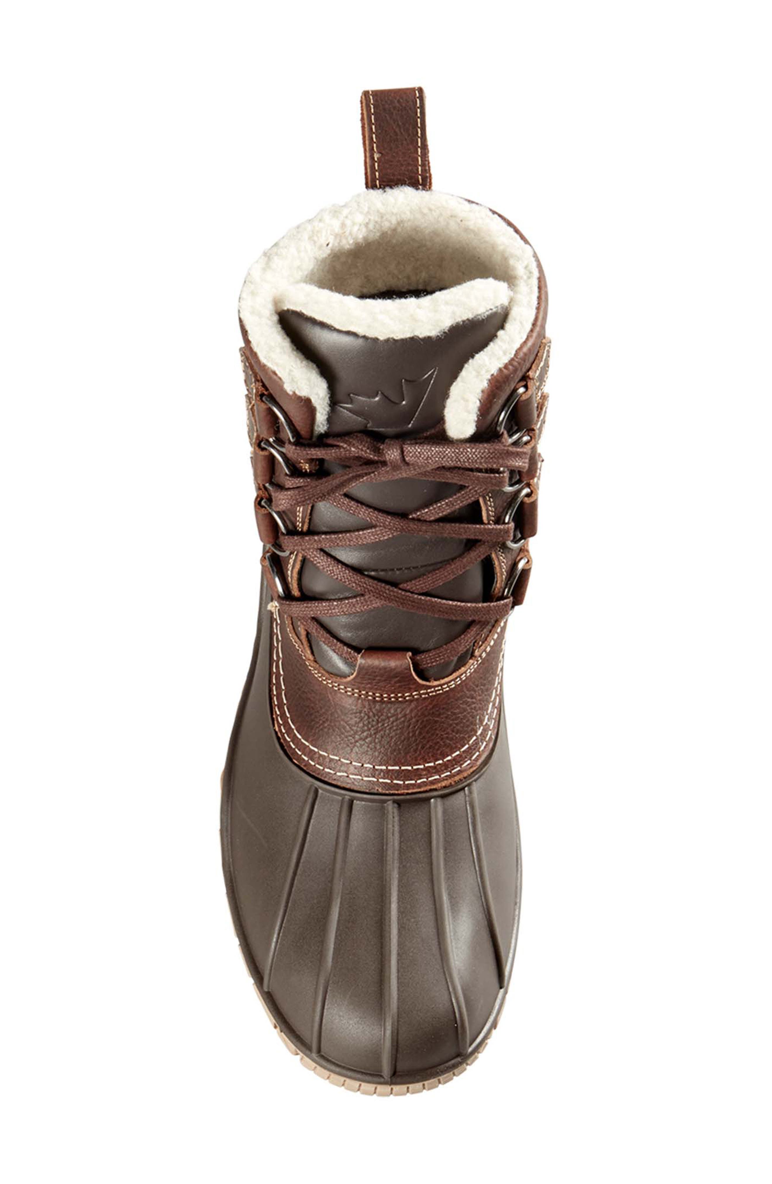 Baffin Yellowknife Waterproof Snow Boot, Alternate, color, Brown