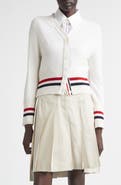 Thom Browne Shrunken Cashmere Cardigan
