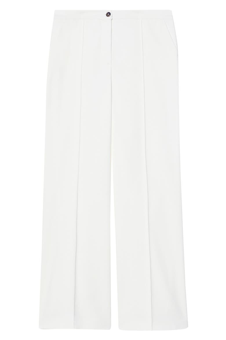 Piroghe Seamed Wide Leg Pants, Main, color, WHITE