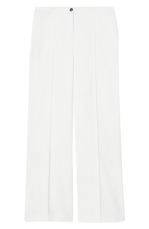 Piroghe Seamed Wide Leg Pants (Plus)