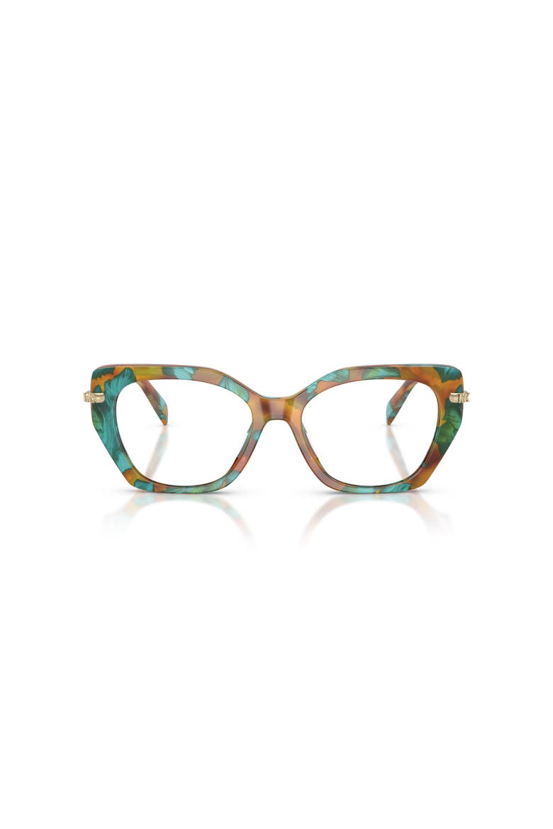 53mm Irregular optical glasses, Alternate, color, Green