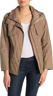 Cole Haan Water Repellent Hooded Parka