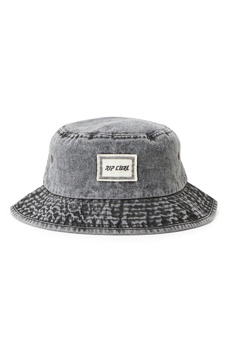Rip Curl Slant Denim Bucket Hat, Alternate, color,