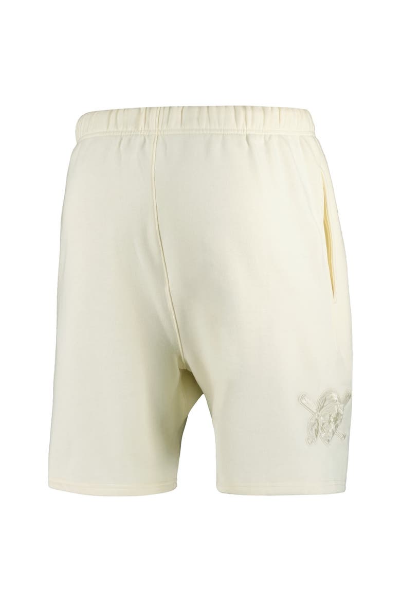 Men's Pro Standard Cream Pittsburgh Pirates Neutral Fleece Shorts, Alternate, color, Cream