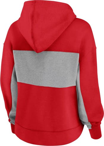 売れ筋商品|||ファナティクス パーカー・スウェットシャツ アウター レディース Women's Red St. Louis Cardinals Filled Stat Sheet Pullover Hoodie Red womens-fanatics-red-st-louis-