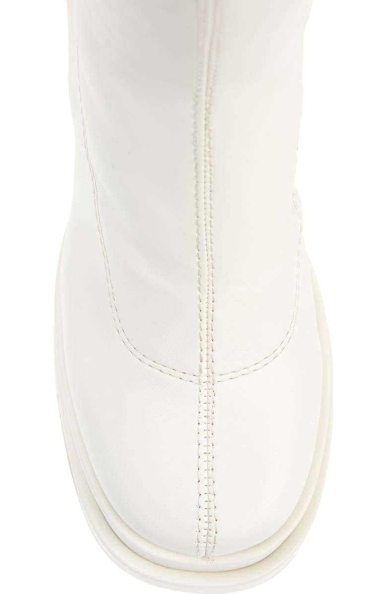 Steve Madden Cypress Platform Boot, Alternate, color, Off White