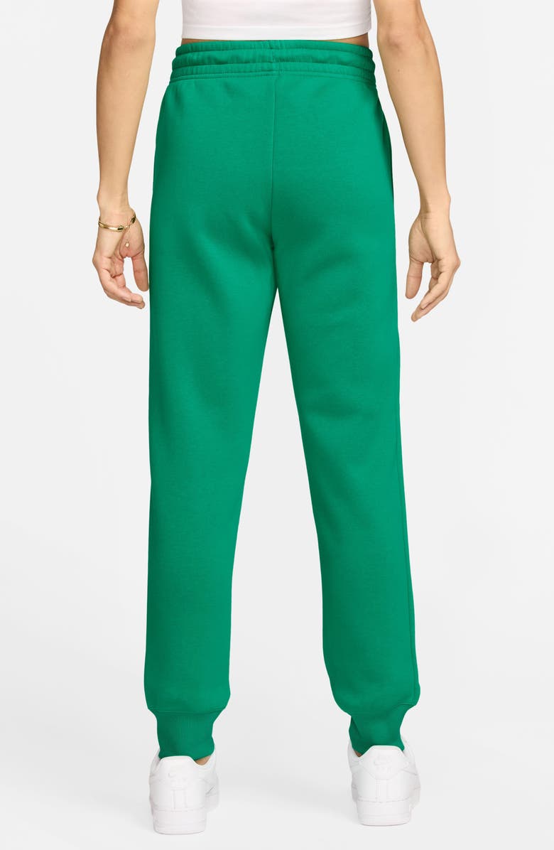Nike Sportswear Phoenix Fleece Mid Rise Joggers, Alternate, color, Stadium Green/ Sail