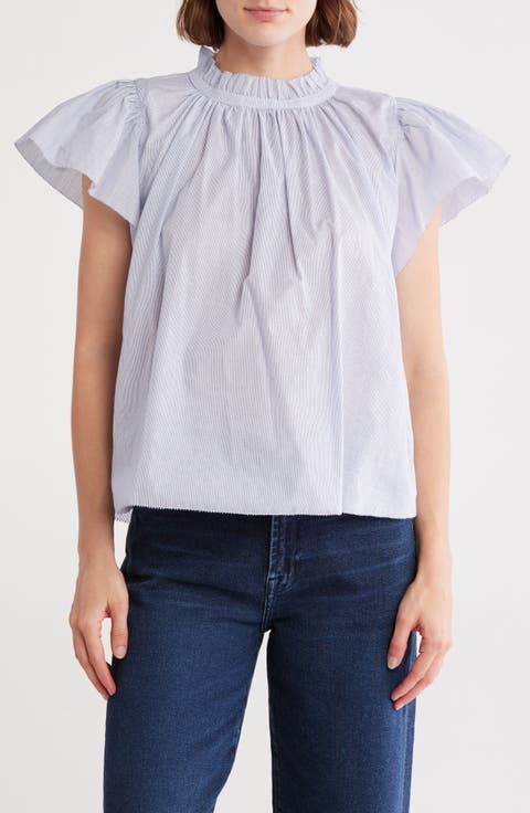 Flounce Sleeve Top