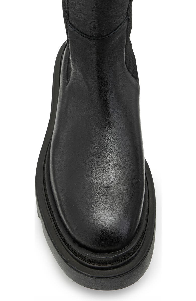 AllSaints Monica Knee High Lug Sole Boot, Alternate, color,