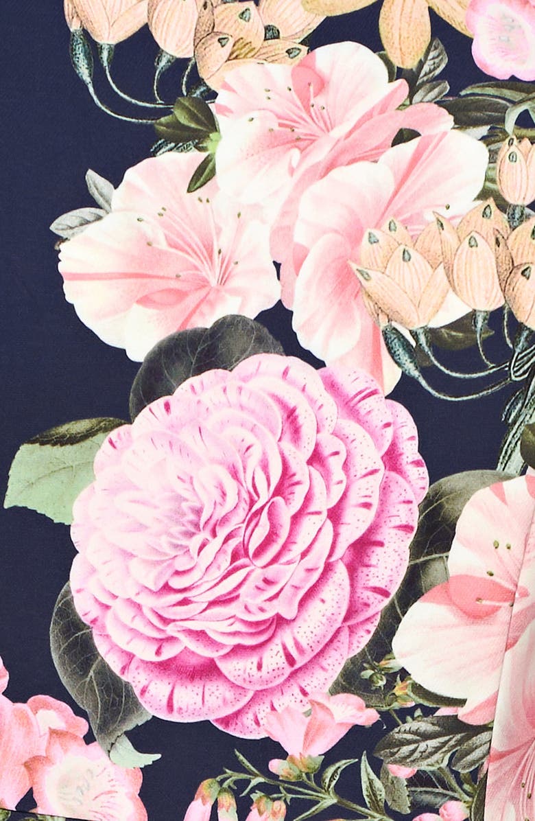 Kay Unger Esti Floral Maxi Jumpsuit, Alternate, color,