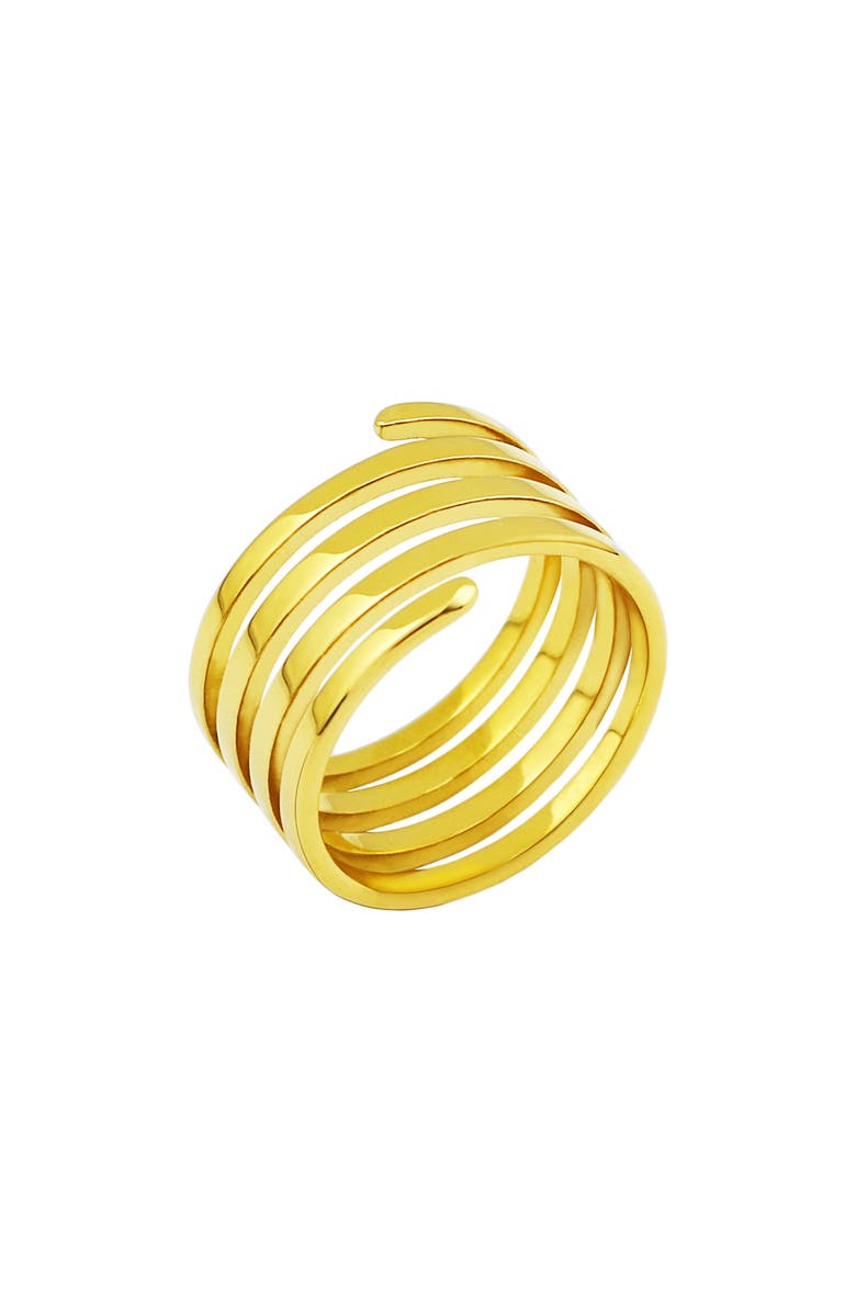 REBL Coil Band Ring, Main, color, Gold