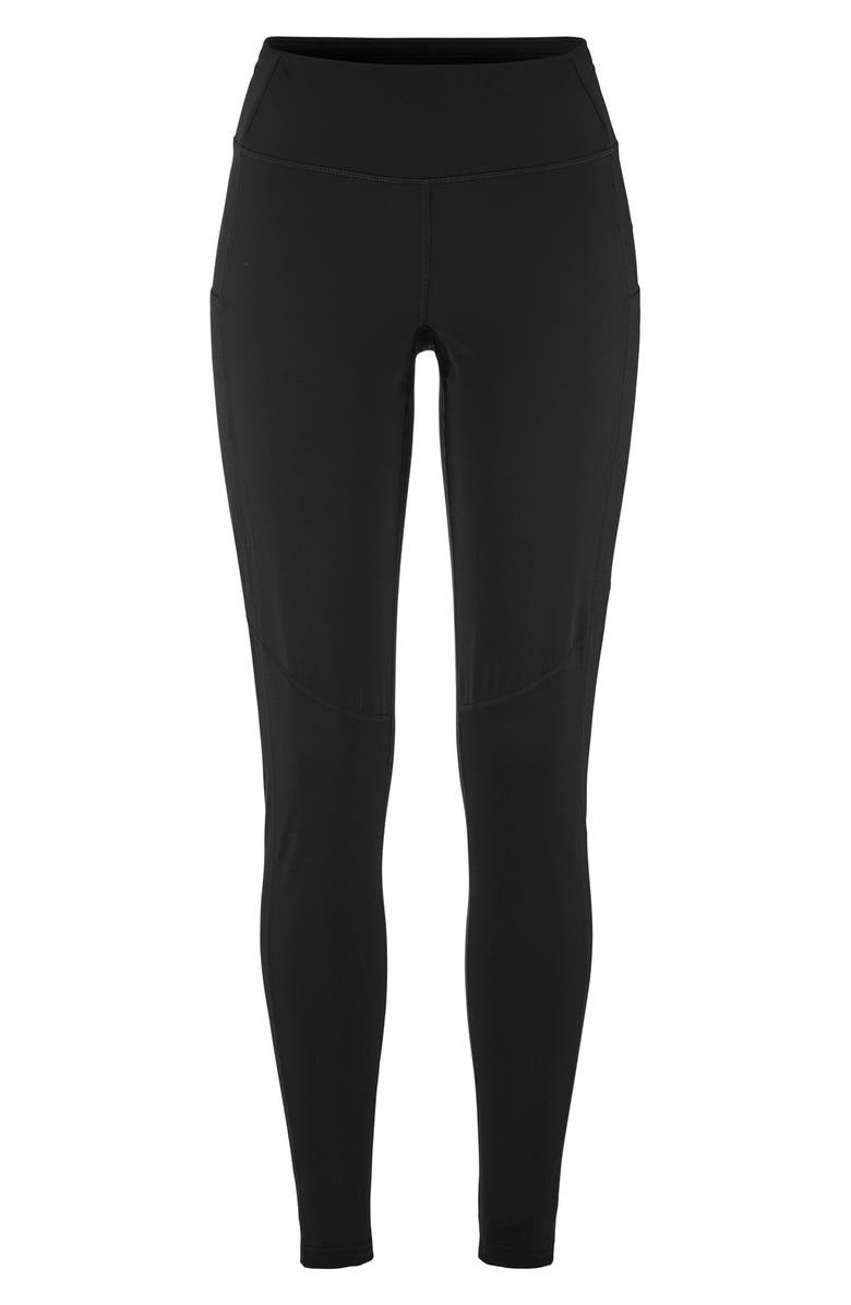 Craft ADV Essence Warm Tights, Alternate, color, Black