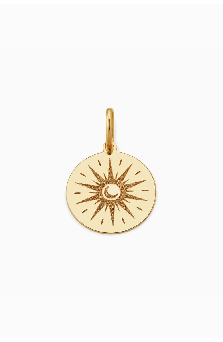 Oradina 14K Gold Summer Solstice Pendant Charm, Main, color, Yellow Gold