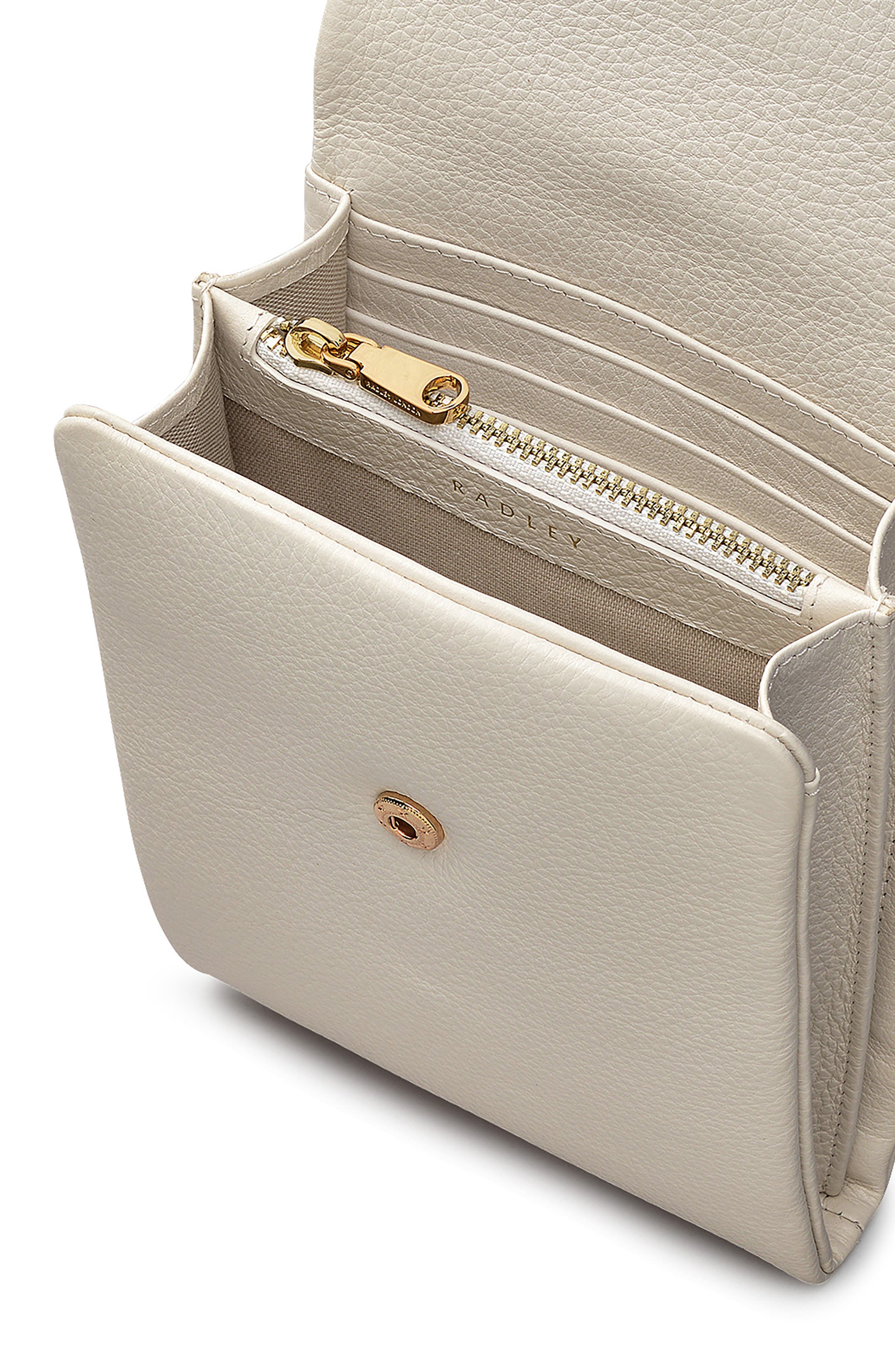 Radley Mallow Street Medium Phone Crossbody Bag, Alternate, color, Chalk