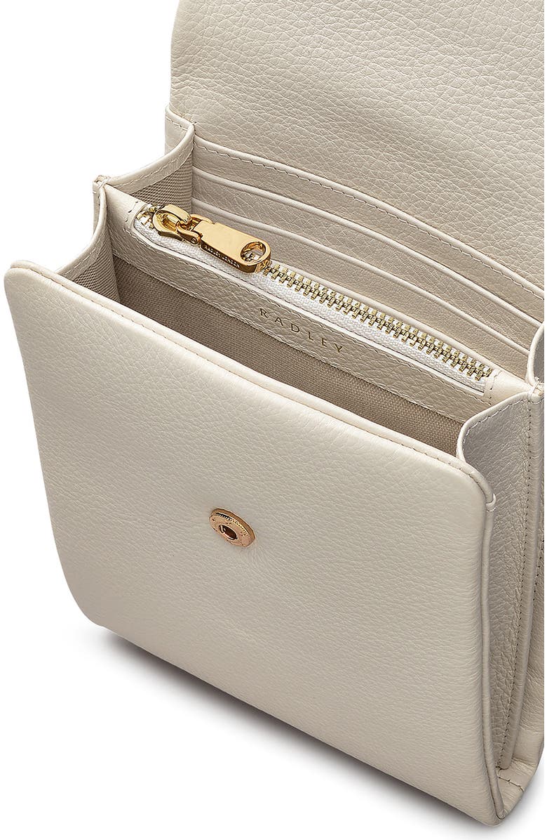 Radley Mallow Street Medium Phone Crossbody Bag, Alternate, color, Chalk