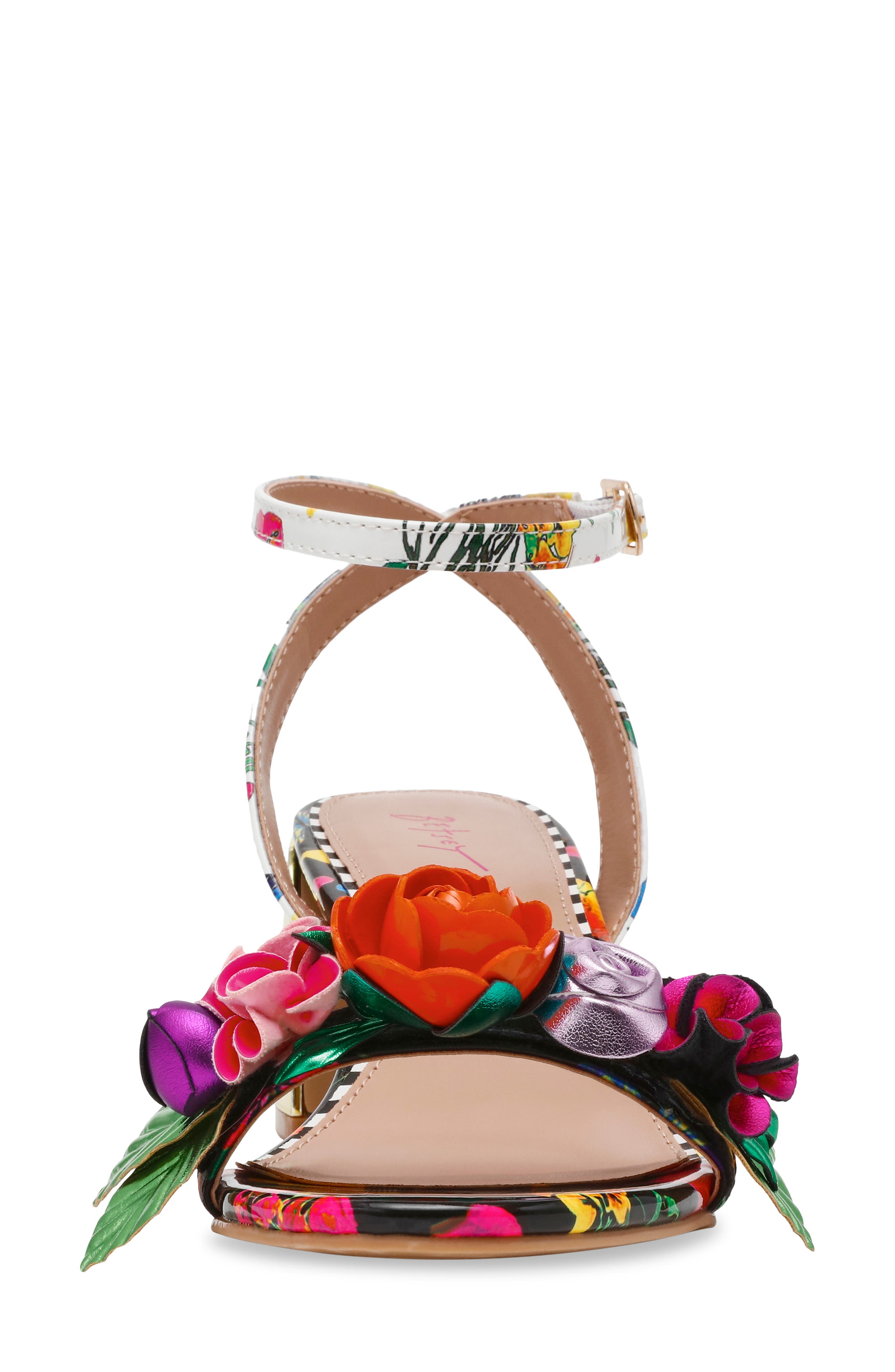 Betsey Johnson Darcee Ankle Strap Sandal, Alternate, color, 